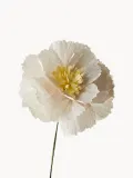 STUDIO ABOUT Искусственные цветы Peony ручной работы, Д 42 см, Светлый серый — фото 1