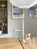 STUDIO ABOUT Искусственные цветы Poppy ручной работы, длина 43 см, Д 43 см, Кремово-белый — фото 5