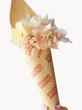 STUDIO ABOUT Букет искусственных цветов ручной работы Pastel из крепированной бумаги — фото 2