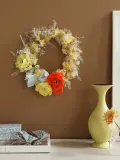 STUDIO ABOUT Искусственные цветы Poppy ручной работы, длина 43 см, Оранжевый — фото 3