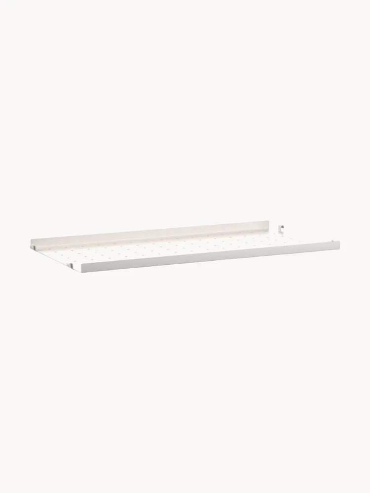 String Furniture Полка настенная для стеллажа String System металлическая, ширина 58 см, высота 2 см, белая