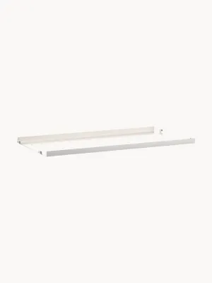 String Furniture Полка настенная для стеллажа String System металлическая, ширина 58 см, высота 2 см, белая