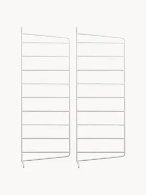 String Furniture Кронштейн настенный для полок String System, стальная панель 20 × 50 см, белая