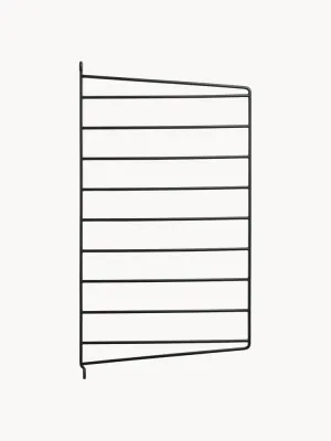 String Furniture Кронштейн настенный для полок String System, стальная панель 30 × 50 см, чёрная