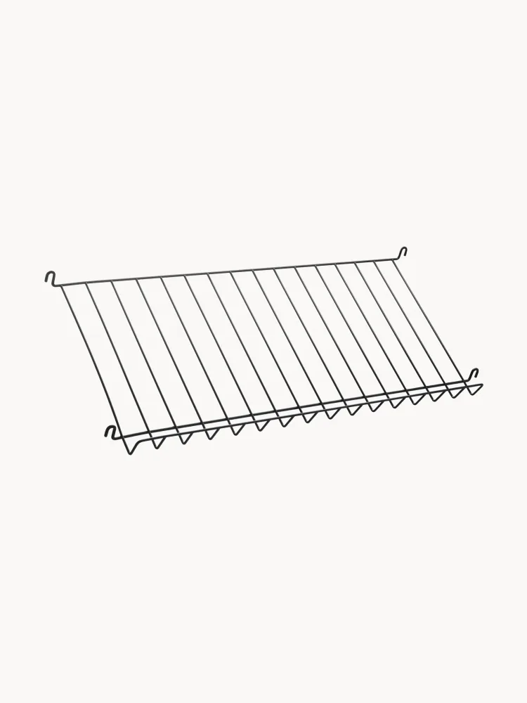 String Furniture Полка String System, 78 х 30 см, Ш 78 × Г 30 см, Чёрный
