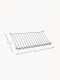 String Furniture Полка String System, 78 х 30 см, Ш 78 × Г 30 см, Чёрный — фото 2