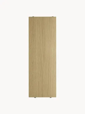 String Furniture Комплект полок String System из шпонированной плиты, 58х20 см, 3 шт., светлое дерево