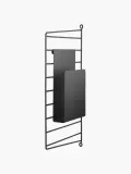 String Furniture Газетница настенная металлическая String System, 17 × 27 см, чёрная — фото 3