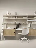 String Furniture Полка String System для стеллажной системы, Ш 78 × Г 20 см, Светлое дерево — фото 4
