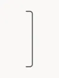 String Furniture Штанга для одежды настенная String System из стали с порошковой окраской, 72 см, тёмно-серая — фото 1