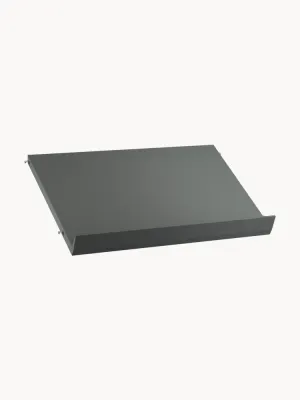 String Furniture Полка String System, 58 х 30 см, Ш 58 × Г 30 см, Тёмный серый
