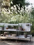 String Furniture Полка для стеллажа String System металлическая, ширина 58 см и глубина 30 см, нагрузка до 25 кг, серебристая — фото 3