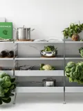 String Furniture Полка для стеллажа String System металлическая, ширина 58 см и глубина 30 см, нагрузка до 25 кг, серебристая — фото 4