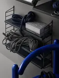 String Furniture Полка String Pocket, Ш 60 × В 50 см, Тёмный синий — фото 4