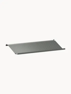 String Furniture Полка для обуви String System из стали с порошковой окраской, ширина 78 см и глубина 30 см, тёмно-серая