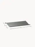String Furniture Полка для обуви String System из стали с порошковой окраской, ширина 78 см и глубина 30 см, тёмно-серая — фото 2