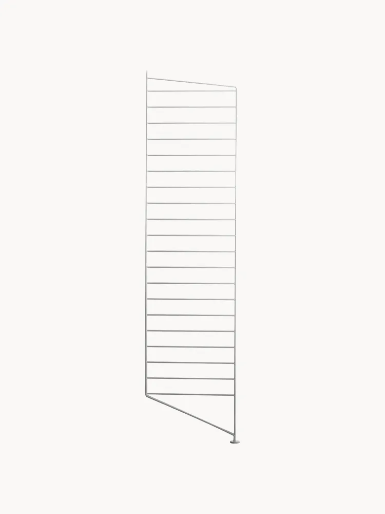 String Furniture Стойка для стеллажа напольная String System из стали с порошковой окраской, ширина 30 см и высота 115 см, белая