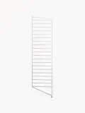 String Furniture Стойка для стеллажа напольная String System из стали с порошковой окраской, ширина 30 см и высота 115 см, белая — фото 1