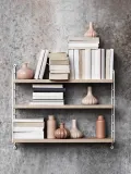 String Furniture Полка String Pocket, Ш 60 × В 50 см, Светлое дерево натуральное — фото 3