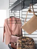 String Furniture Стойка для стеллажа напольная String System из стали с порошковой окраской, ширина 30 см и высота 115 см, чёрная — фото 6