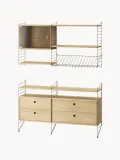 String Furniture Полка String System, 78 х 30 см, Ш 78 × Г 30 см, Светлый бежевый — фото 3