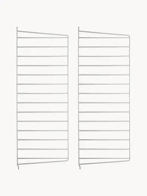 String Furniture Панель настенная String System для стеллажа, сталь с порошковой окраской, 30 x 75 см, белая