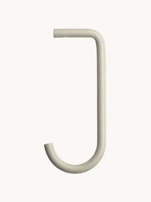 String Furniture Вешалка настенная String System, набор из 5 крючков, Ш 4 × В 8 см, Светлый бежевый
