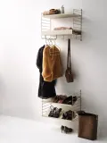 String Furniture Вешалка настенная String System, набор из 5 крючков, Ш 4 × В 8 см, Светлый бежевый — фото 3
