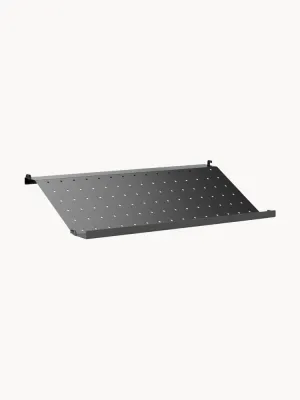 String Furniture Полка для обуви String System металлическая навесная для системы хранения, 58х30 см, чёрная
