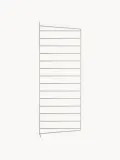 String Furniture Панель настенная String System для стеллажа, сталь с порошковой окраской, 30 x 75 см, светло-бежевая — фото 1