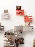 String Furniture Полка String System для стеллажной системы, Ш 58 × Г 20 см, Светлый бежевый — фото 4