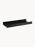 String Furniture Полка настенная для стеллажа String System из стали с порошковой окраской, 78 x 30 см, чёрная — фото 1