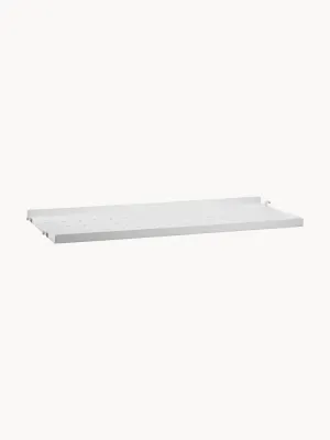 String Furniture Полка настенная стальная для стеллажа String System с порошковой окраской, 58 x 20 см, белая