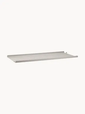 String Furniture Полка настенная стальная для стеллажа String System с порошковой окраской, 78 x 30 см, светло-бежевая