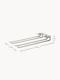 String Furniture Комплект настенных вешалок String System, 30 см, 2 шт, Ш 30 × Г 14 см, Светлый бежевый — фото 2