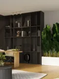 Потолочный светильник Gleam с рифлёными плафонами, ширина 45 см — фото 8