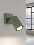 Настенный светильник Gleam, Оливковый зелёный — фото 3