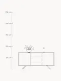 Sompex Уличный светильник Pebble настольный переносной, Ø 9 × В 23 см, Белый — фото 2