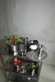 SOOS Atelier Миска Shiloh из нержавеющей стали, Ø 20 × В 7 см, Серебристый — фото 3