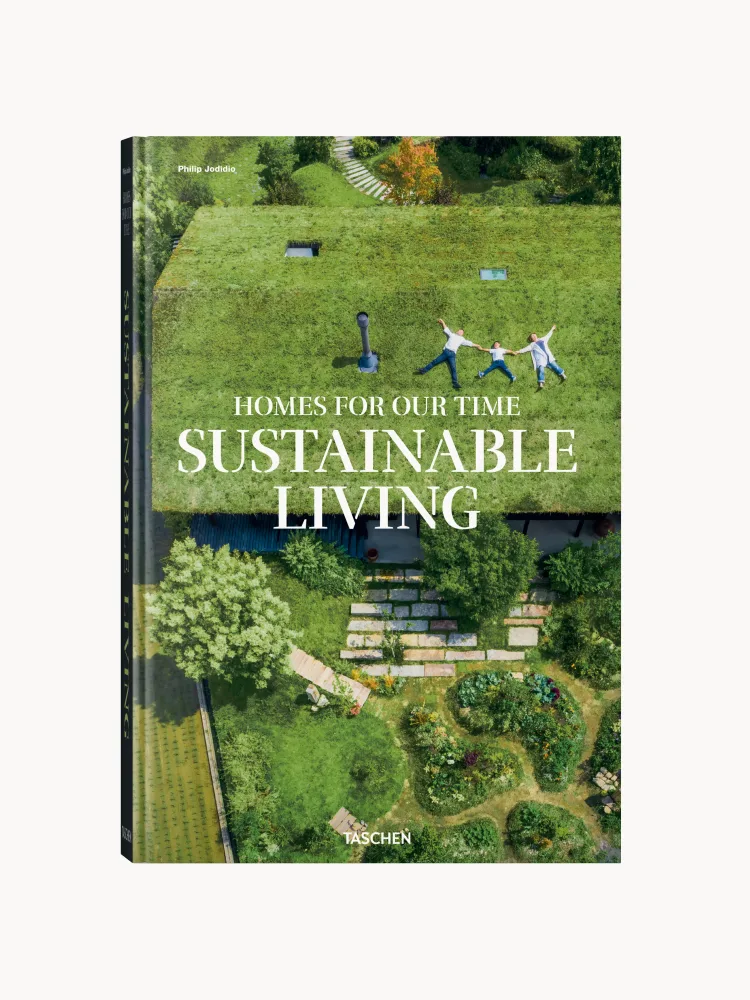TASCHEN Книга Sustainable Living об экологичной архитектуре, большой подарочный альбом в твёрдом переплёте, 496 страниц, 25х37 см