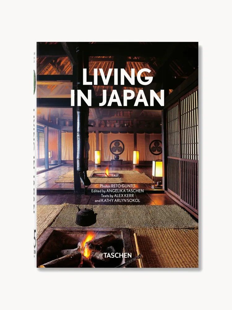 TASCHEN Книга Living in Japan о японских домах и восточном минимализме, твёрдый переплёт, 480 страниц, 16х22 см