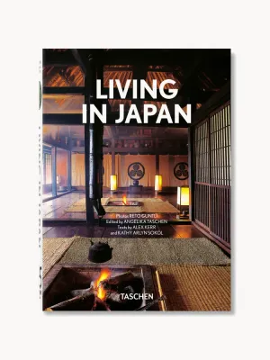 TASCHEN Книга Living in Japan о японских домах и восточном минимализме, твёрдый переплёт, 480 страниц, 16х22 см