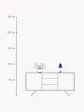 Verpan Настольный светильник Pantop переносной, Ø 18 × В 30 см, Тёмный синий — фото 2