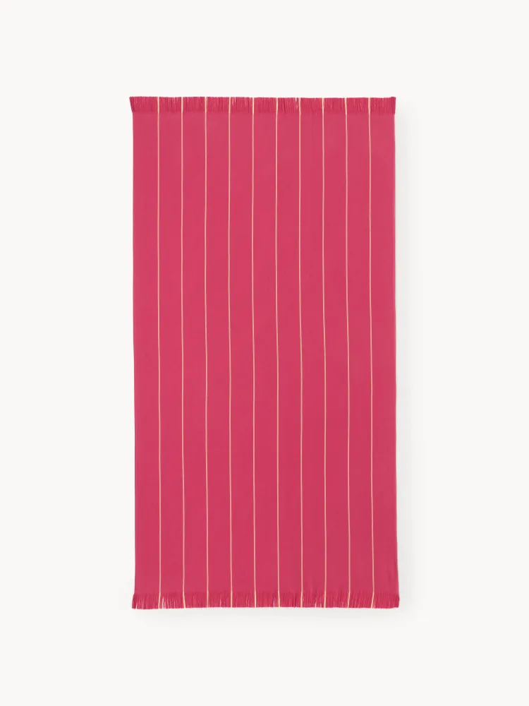 Westwing Collection Полотенце пляжное Piero с бахромой, 100х180 см