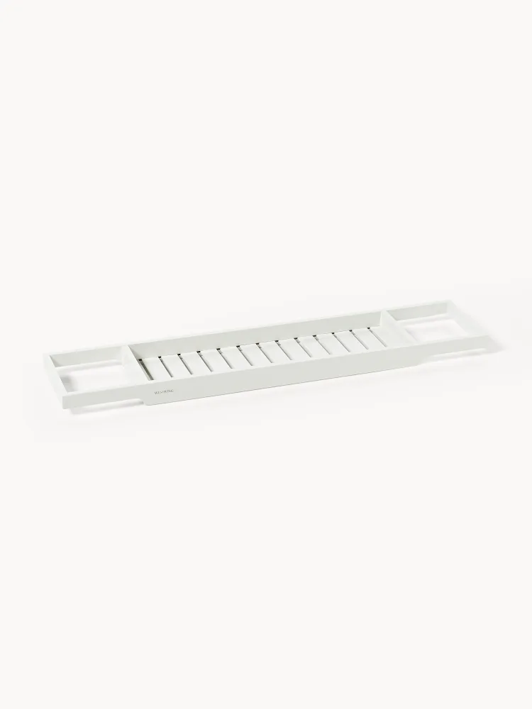 Westwing Collection Полка на ванну Kit, Ш 76 × В 4 см, Белый