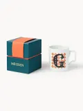Westwing Collection Кружка Westwing x MEISSEN Initials, декор оранжевый, арт. S10703 — фото 1