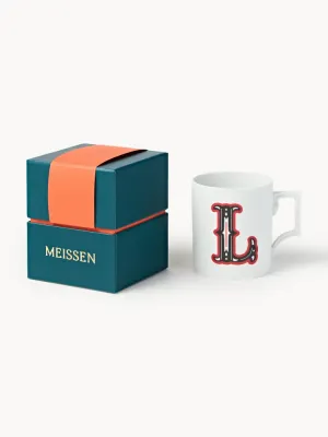 Westwing Collection Кружка Westwing x MEISSEN Initials, декор красный, арт. S10951
