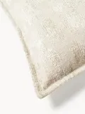 Westwing Collection Подушка декоративная Saveria, Ш 60 × Д 60 см, Светлый бежевый — фото 6