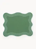 Westwing Collection Комплект подкладок из хлопка Joss, 2 шт, Ш 50 × Д 40 см, Зелёный — фото 1