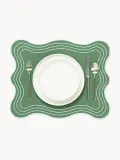 Westwing Collection Комплект подкладок из хлопка Joss, 2 шт, Ш 50 × Д 40 см, Зелёный — фото 4